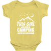 Camper Couple Girl White Baby Bodysuit