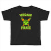 vegan pirate Toddler T-shirt