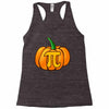 pumpkin pi Racerback Tank