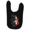 hiding in the dark Baby Bibs