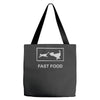fast food funny Tote Bags