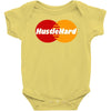 hustle hard Baby Bodysuit