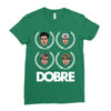 dobre twins dobre brother Ladies Fitted T-Shirt