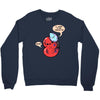 virus loves you this much Crewneck Sweatshirt