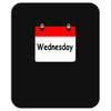 title of day of the week wednesday day of the week Mousepad