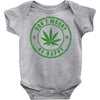 don't worry be happy Baby Bodysuit