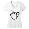 coffee Women's V-Neck T-Shirt