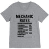 mechanic labour rates V-Neck Tee