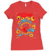 asking alexandria eyeball monster Ladies Fitted T-Shirt