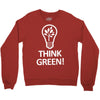 think green Crewneck Sweatshirt
