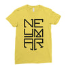 neyma black logo Ladies Fitted T-Shirt