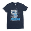 most of my life Ladies Fitted T-Shirt