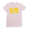 gone squatchin Ladies Fitted T-Shirt
