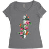 Pride Floral Women's Triblend Scoop T-shirt