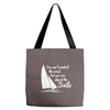 you can't control wind,but.. Tote Bags