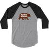 Mama love bear 3/4 Sleeve Shirt