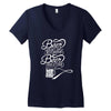 beer doesn't ask silly questions Women's V-Neck T-Shirt