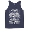 Real Kings Are Born On September 2 Tank Top