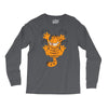 garfield scratching, ideal gift or birthday present funny Long Sleeve Shirts
