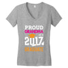 Class of 2017 Proud Grandma Graduation Women's V-Neck T-Shirt