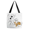 tom &amp; jerry Tote Bags
