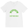 golfing dad much cooler V-Neck Tee