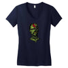 zombie brain out Women's V-Neck T-Shirt