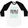 girl already taken by psychotic computer engineer 3/4 Sleeve Shirt