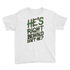 zombie right behind Youth Tee