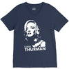 uma thurman V-Neck Tee