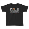 proud autism daddy Toddler T-shirt