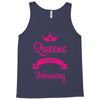 queens are born in february Tank Top
