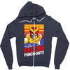falcon punch out Zipper Hoodie