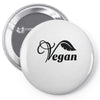 vegan Pin-back button