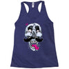 king of mustache Racerback Tank