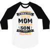 Super Cool Mom Of A Freaking Awesome Son 3/4 Sleeve Shirt