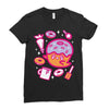 donut ghost baking Ladies Fitted T-Shirt
