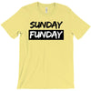 sunday funday t shirt funny jersey shore football T-Shirt
