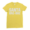 santa bae bae Ladies Fitted T-Shirt