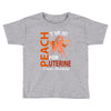 I Wear Peach For Uterine Cancer Awareness Toddler T-shirt