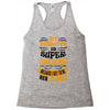 My Daughter Is Super Awesome Her Stepdad Racerback Tank