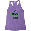 its marching band season green Racerback Tank