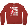 as a scorpio i have 3 sides Crewneck Sweatshirt