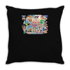 rude funny cotton dick of the world, ideal gift, birthday present Throw Pillow