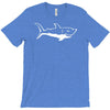 hai haie selachii shark der wei&szlig;e hai jaws neu T-Shirt