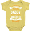 Super Cool Daddy Of A Freaking Awesome Daughter Baby Onesie