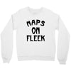 naps on fleek girls Crewneck Sweatshirt