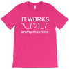 it works my machine T-Shirt