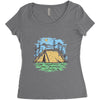 camper Women's Triblend Scoop T-shirt