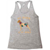 my boxer is my world Racerback Tank